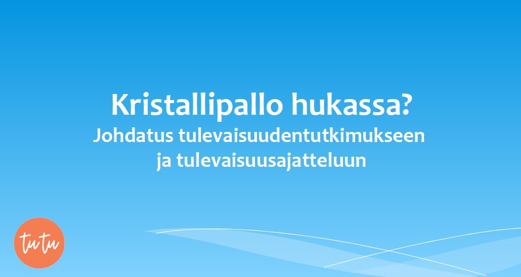 Luentojuliste Tulevaisuuden tutkimuksen keskustelutilaisuudesta 24.8.2023