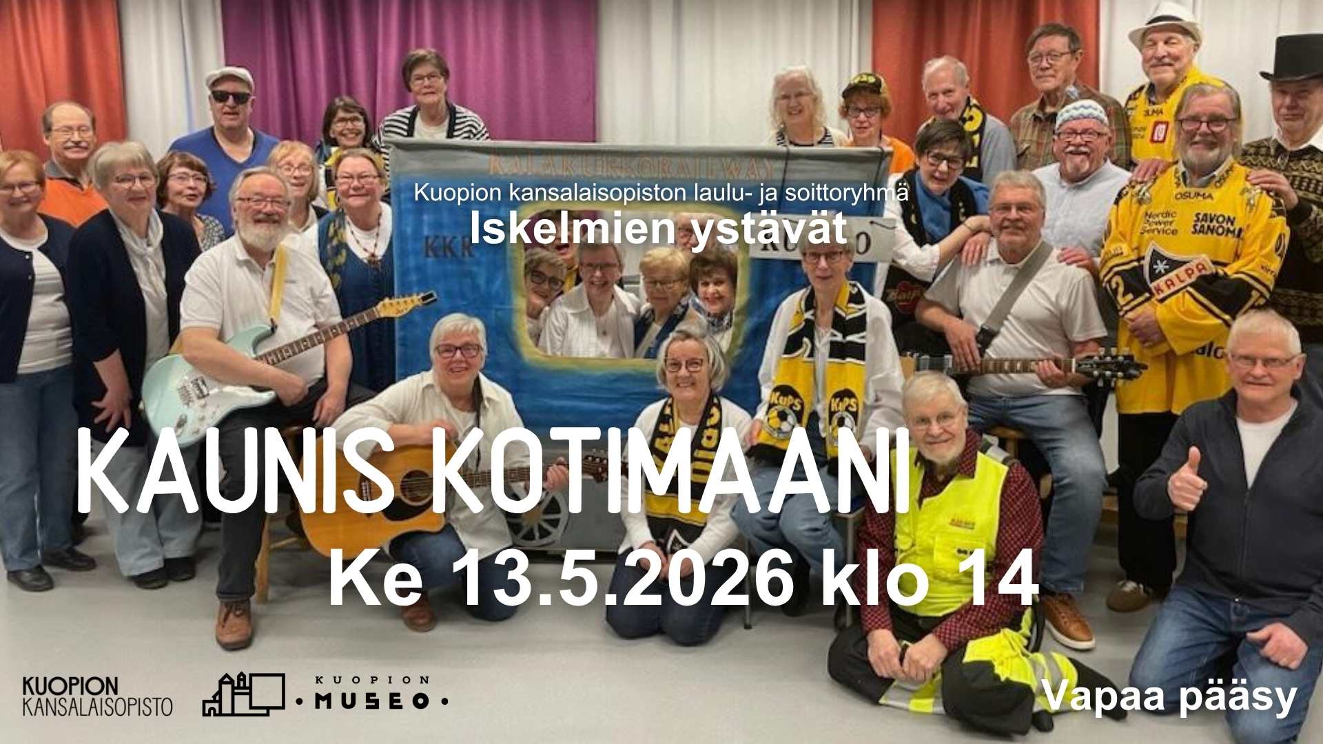 Ryhmäkuva Iskelmien ystävät