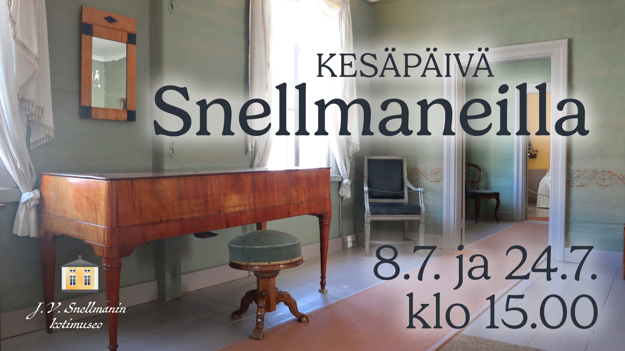 Kesäpäivä Snellmaneilla